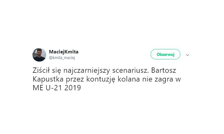 FATALNE wieści ws. kontuzji Kapustki!